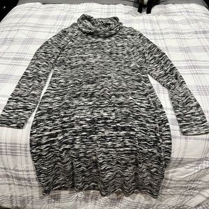 Womens XL cowl neck sweater dress